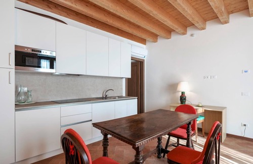 Pralboino Other | 1) Cozy One-Bedroom Apartment in Agriturismo with Queen Bed and Sofa Bed