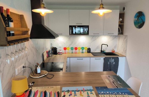 Bidart Apartment | 1 km from the sea, quiet apartment with view of the countryside, on second floor