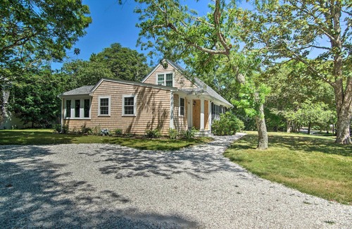 East Falmouth Cottage | 1 Mi to Beach: Home w/Deck & BBQ in East Falmouth