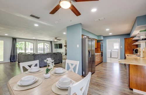 Morgan House | 1 Mi to Lake Whitney: Morgan Home w/Deck!