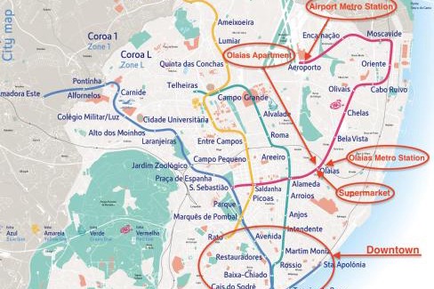 Alto do Pina Apartment | 1-minute walk to the Metro and 2 to the Supermarket