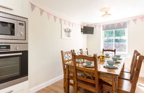 Mickleton Cottage | 1 SPRINGWATER VIEW, pet friendly, with hot tub in Mickleton, Teesdale