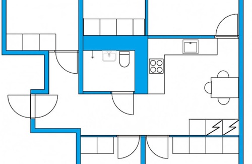 Itainen District Resort | 100 m² Private room ∙ 1 bedroom ∙ 1 guest