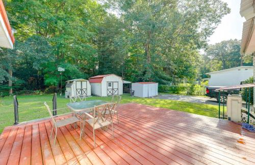 Georgetown House | 12 Mi to Dtwn Lewes and Beach Delaware Home with Deck