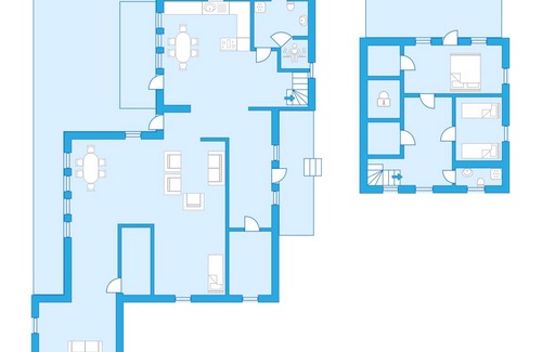 Grythyttan House | 142 m² House ∙ 2 bedrooms ∙ 6 guests