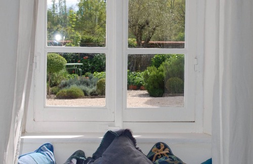 Puydarrieux House | 18th C Farmhouse Surrounded by Countryside, with heated Pool & Mountain Views.