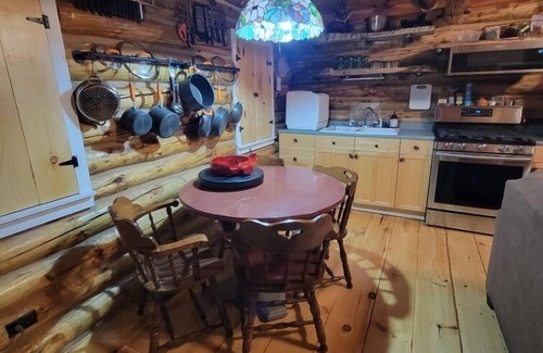 Madison Cabin | 2 bd private cabin,50 min to ski&snowmobile,Walk trails, 30 acre.1 pet allowed