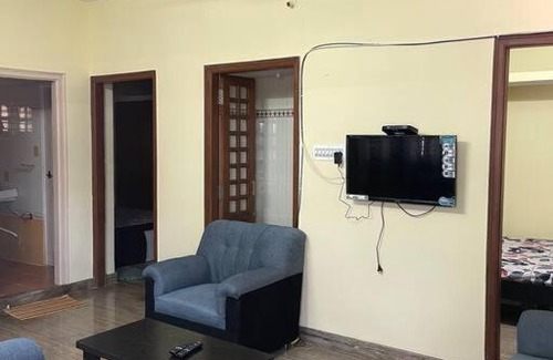 Panduranga Nagar Apartment | 2 - Bedroom Apartment with balcony beautiful view.