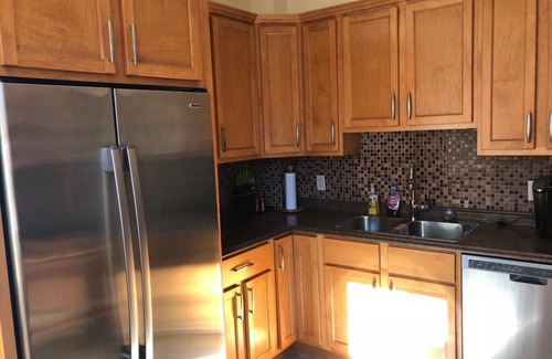 Saint John Apartment | 2 bedroom apt; old charm with modern living and huge patio with private parking