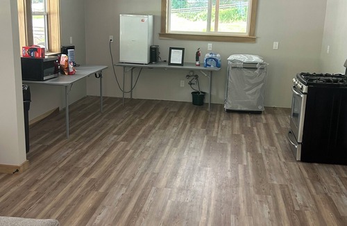 Carroll Apartment | 2-bedroom barndominium apartment with equine lodging and additional camper spot