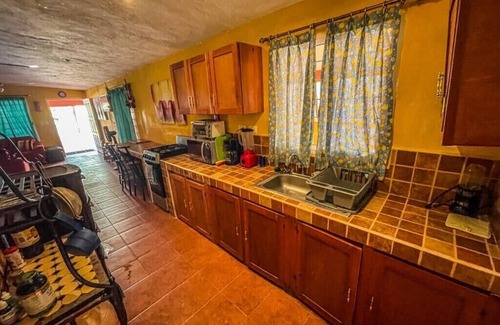 Chuburna Puerto House | 2 Bedroom Beach House Nice Big Pool - Fully Fenced Private Property-Lush Gardens