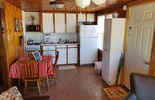 Oscoda Cabin | 2 bedroom cabin with large private deck. Right on Lake Huron!