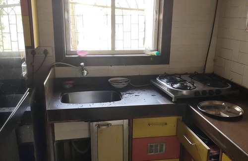 Mumbai Apartment | 2 Bedroom -Hall- kitchen spacious flat having East West direction