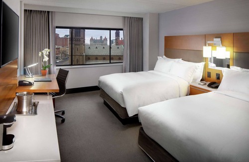 Downtown Albany Hotel | 2 Connecting Suites at a Hotel