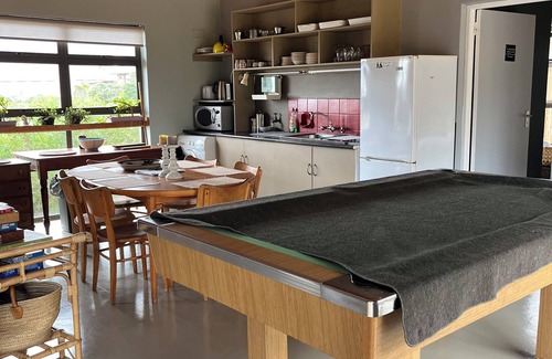 Pringle Bay Cottage | 2 cottages - hot tubs, fireplaces, pool table, sea views, mountain views, wi-fi
