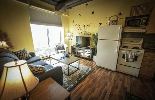 Downtown Edmonton Apartment | 2 Full Beds, Rogers Place Downtown Central, Memorable 1 Bedroom Condo