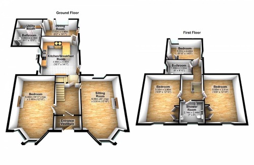 Murthly House | 200 m² House ∙ 3 bedrooms ∙ 8 guests