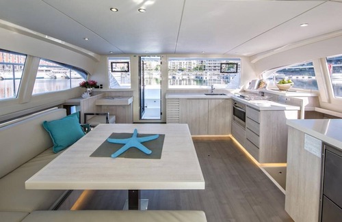 Charlotte Amalie Boat Rental | 2020 Leopard 43ft Power Cat