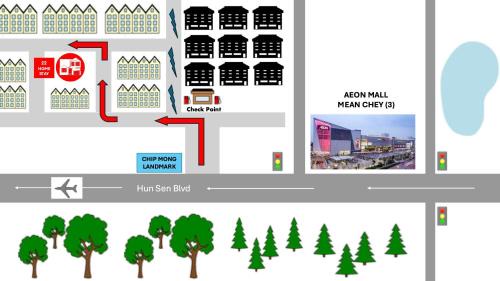 Dangkao House | 22 Homestay-near AEON Mall 3 & Techo International Aiport