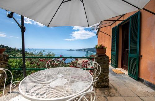 Zoagli Apartment | 231b- Casa Sant'Ambrogio VISTA MARE, 2 Chilometri dal centro di Zoagli e dal Mare
