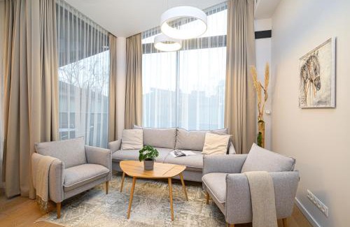 Birstonas Apartment | 2BD NEW Apt w-Balcony I Parking inc I next to the River and Forest I by Cohost