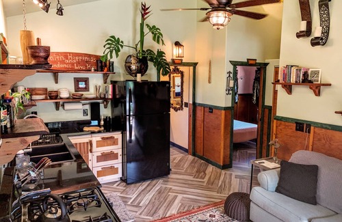 Kehena House | 2Bed/1Bath Upstairs Home, 1mile to Beach, Next to State Forest, Custom Finishes