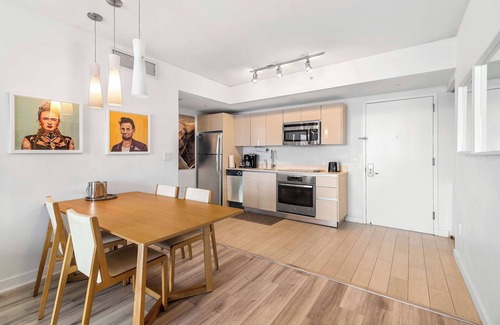 Hallandale Beach Apartment | 2BR Apartment with Balcony, Pool and Amenities