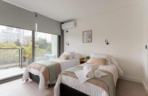 Apoquindo Apartment | 2BR near Arauco Park & Apoquindo