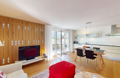 Lenz Apartment | 3.5 room holiday apartment Piz Linard Lantsch Lenz
