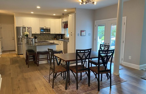 Herald Harbor House | 3 acre waterfront estate - heated pool, hot tub, yard, pier, game and pub room!