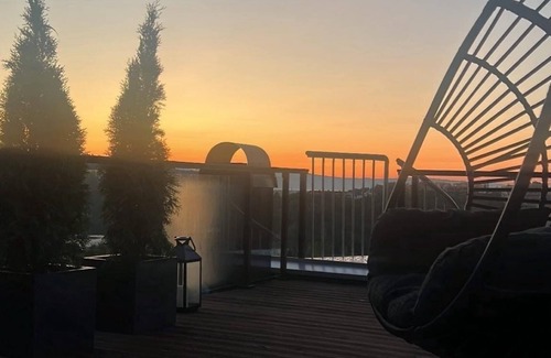 Trondheim House | 3-bedroom apartment in Trondheim with privat rooftop and jacuzzi