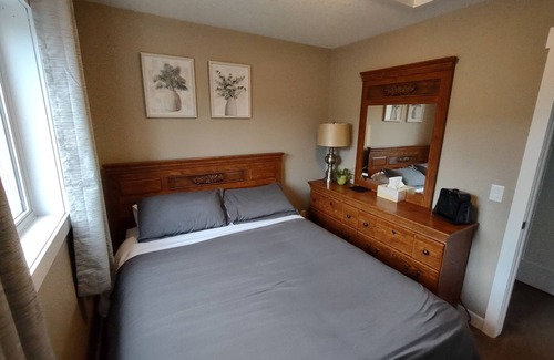 Grande Prairie House | 3 Bedroom Upstairs Suite - Fully Stocked, Clean and Pet-Friendly