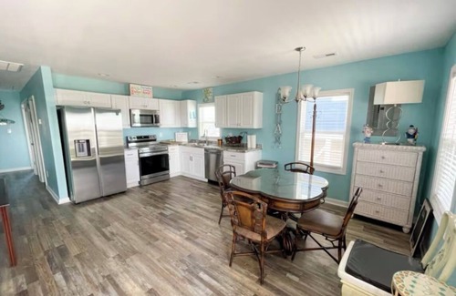 Ocean City Beach Villa | 3-bedroom villa in charming North Topsail Beach with WiFi, AC Ocean front view