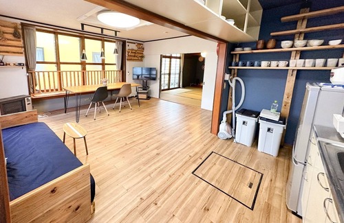 Noboribetsu House | 3 min walk from JR Noboribetsu st Wwood deck 4min walk to convince store/Noboribetsu Hokkaidō