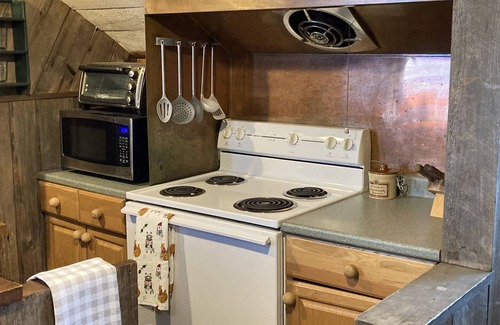 Stratton and Bromley Ski Areas Apartment | 3 minutes to Stratton. Cozy 1 bedroom/1 bath apartment for 4. Private entrance