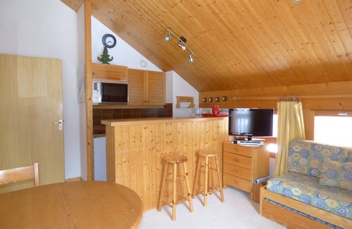 Meribel Apartment | 3-room apartment in Méribel Altiport - Ski-in/ski-out, pets allowed, parking available