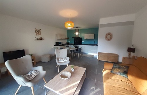 Seignosse Apartment | 300 m from the ocean, new apartment, sleeps 6