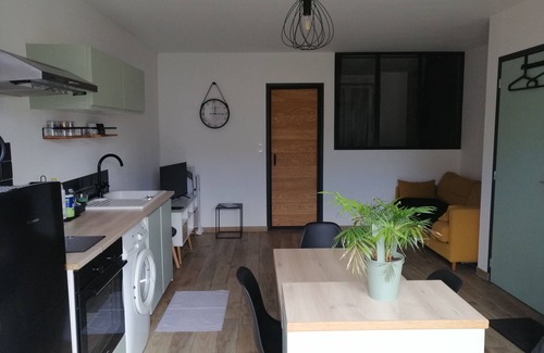 Cherbourg-en-Cotentin Apartment | 31m2 apartment with terrace in Equeudreville Hainneville near Naval Group