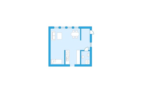 Tingsryd Municipality House | 33 m² House ∙ 1 bedroom ∙ 3 guests