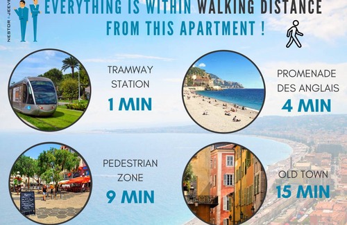 Gambetta Apartment | 35 m² Apartment ∙ 1 bedroom ∙ 2 guests