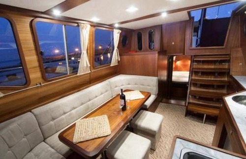 Wilkasy Boat Rental | 36 m² Houseboat ∙ 1 bedroom ∙ 6 guests