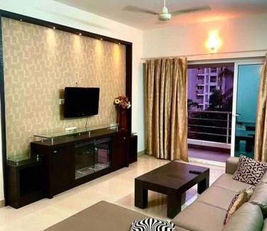 Mangalore Apartment | 3BHK Luxurious Apartment (AC/TV/Kitchen)