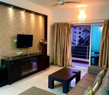 Mangalore Apartment | 3BHK Luxurious Apartment (AC/TV/Kitchen)