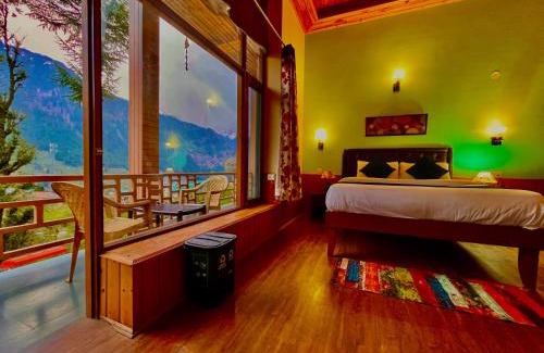 Sasaram Hotel | 4 Bedroom Luxury Bungalow In Manali With Beautiful Scenic Mountain & Orchard View - #Private Bungalow #Premium Big rooms #Parking #Guest Preferred Plus