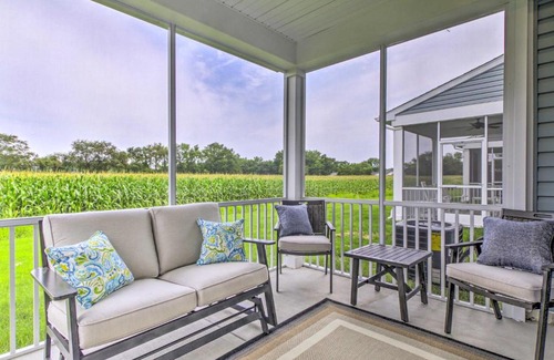 Millville House | 4 Mi to Bethany Beach Townhome with Screened Porch
