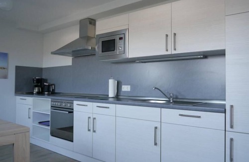 Stolpe Apartment | 4 Zimmerappartement auf 3 Etagen, 99 qm2 für 5 Personen, 2 Schlafzimmer mit Dop