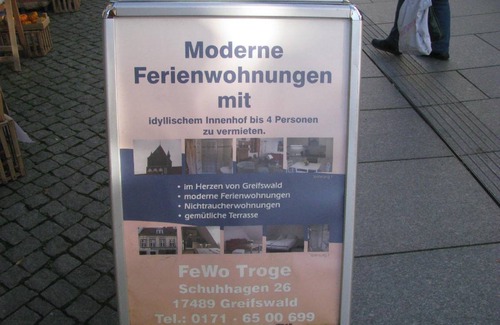Greifswald Apartment | 42 m² Apartment ∙ 1 bedroom ∙ 3 guests
