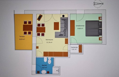 Grafenau Apartment | 44 m² Apartment ∙ 1 bedroom ∙ 2 guests