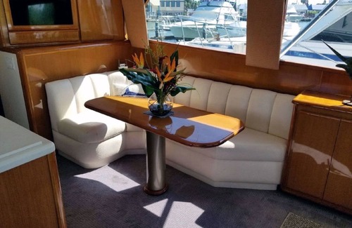 South Padre Island Boat Rental | 47’ Viking yacht