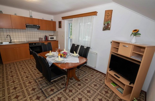 Mozirje Apartment | 48m² Apartment In Peaceful Nature with AC, KS Bed, Full Kitchen, and Balcony